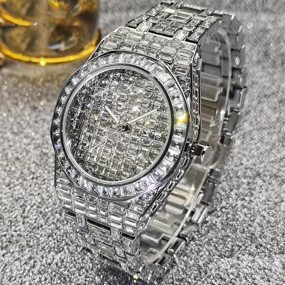 Mens Quartz Casual Round Hip Hop Sports Watch - Trendha