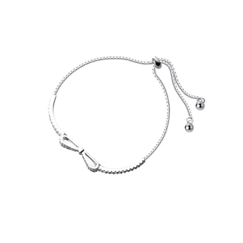 Minimalist Bow Pull Bracelet Women's Bracelet - Trendha