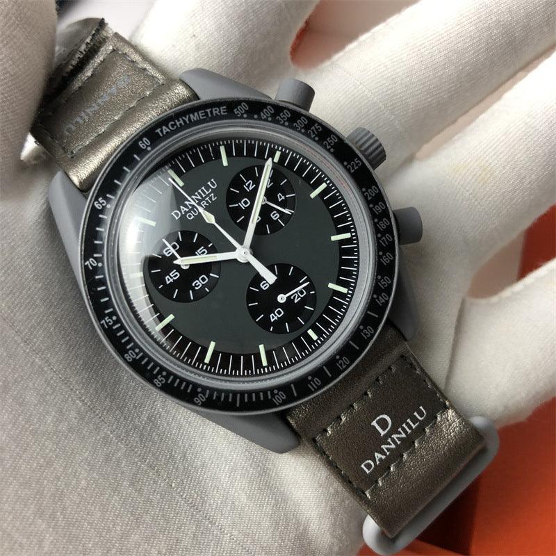 Multi-function Quartz Watch With Belt - Trendha