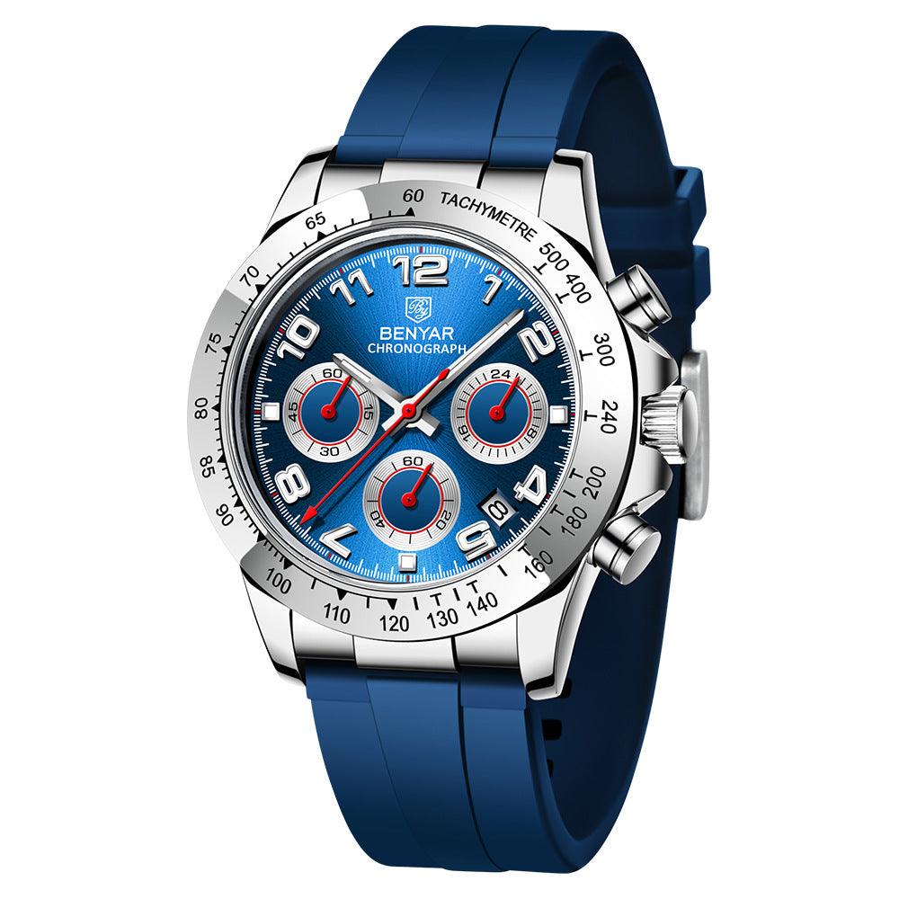 Multi Functional Quartz Watch Fashion Waterproof - Trendha