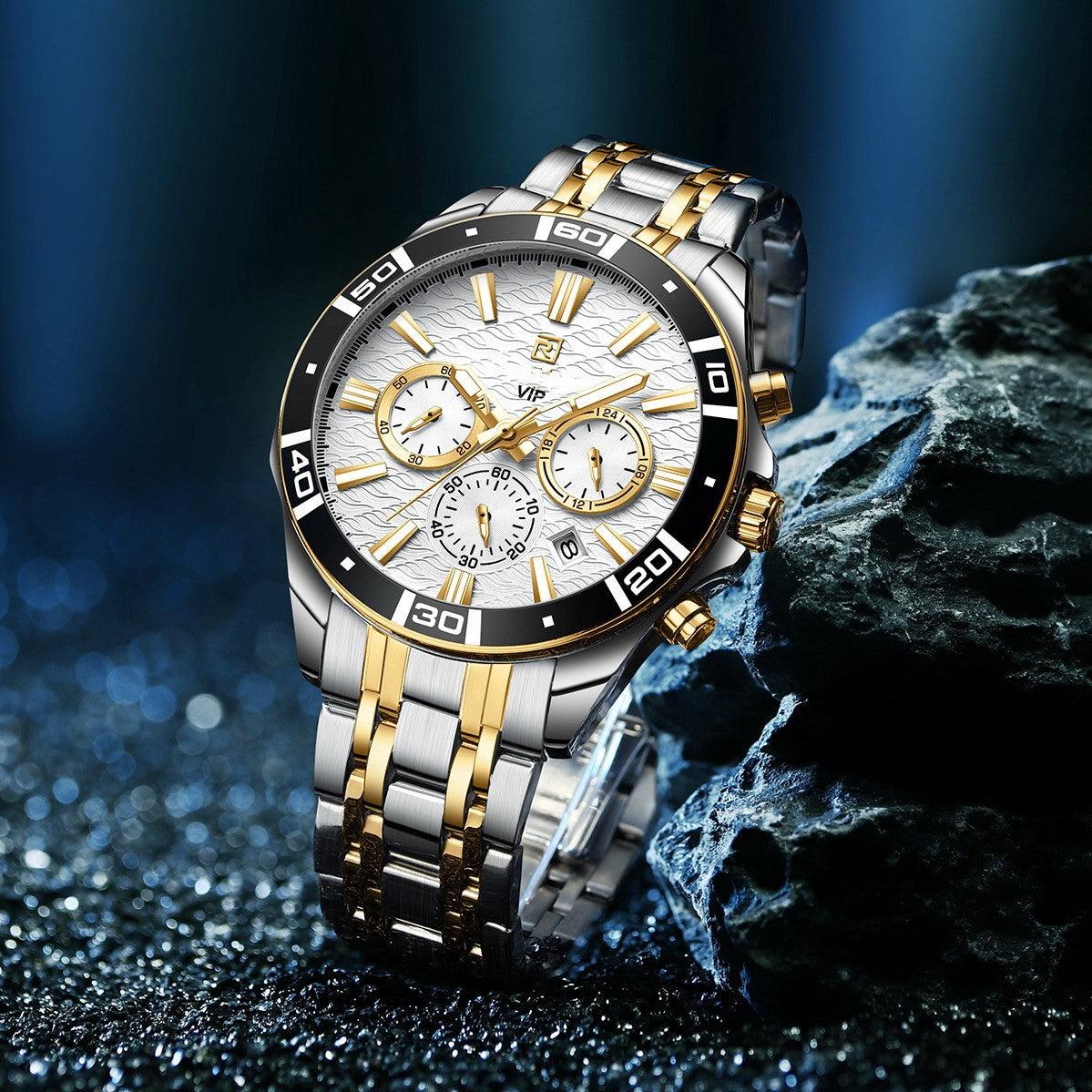 Multifunctional Men's Waterproof Luminous Sports Watch - Trendha