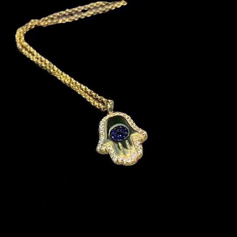 NecklaceWomen's Demon Eye Necklace Bracelet Earrings - Trendha