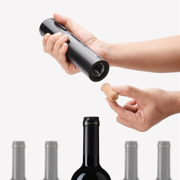 New Base Bottle Opener Enterprise Year-end Business Gift Five-in-one Red Wine Wine Set Base Electric Bottle Opener - Trendha