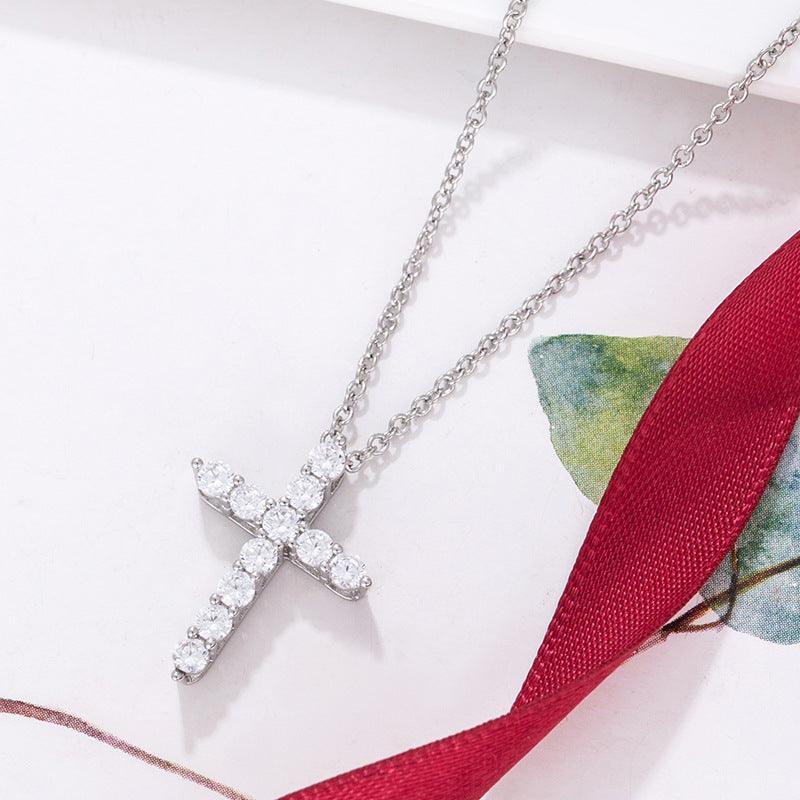 New Cross Pendant Simple Necklace - Trendha
