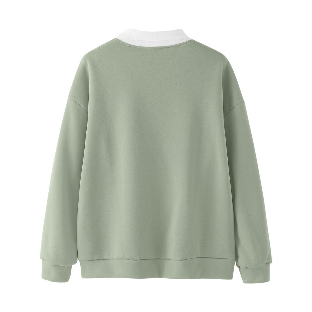 New Fashion Casual Print Pocket Fleece Sweatshirt - Trendha
