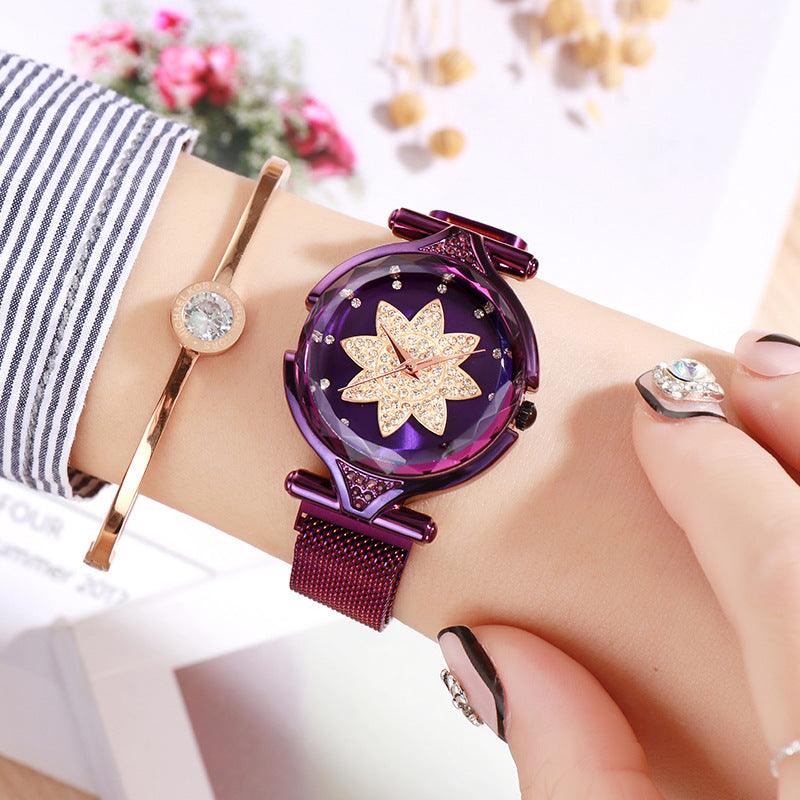 New Internet Celebrity Women's Student's Watch Fashion Korean Style Trends Simple Ladies' Lazy Watch - Trendha