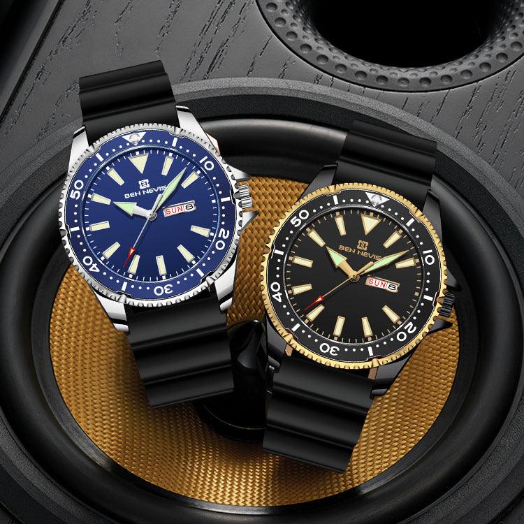New Men's Personality Calendar Watch Fashion Quartz - Trendha