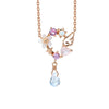 Color: Rose gold necklace