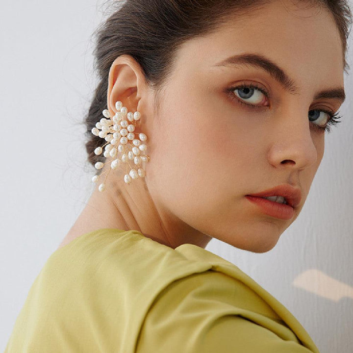 New Pearl Adjustable Creative Earrings - Trendha