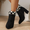 Color: Plaid Black