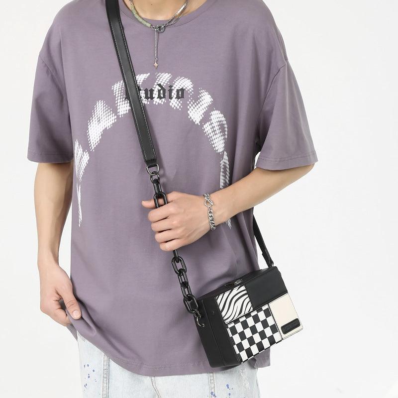 New Shoulder Men's Versatile Fashion Women's Crossbody Small Square Bag - Trendha