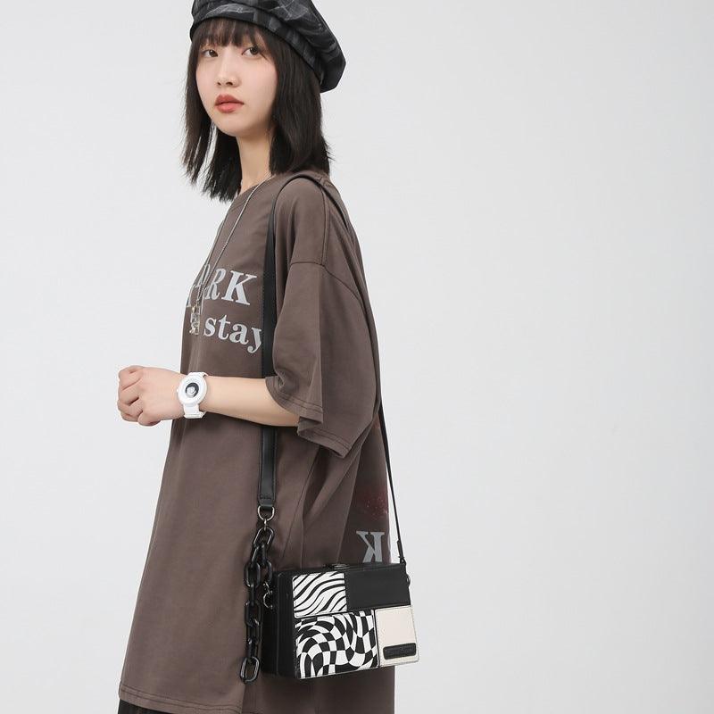 New Shoulder Men's Versatile Fashion Women's Crossbody Small Square Bag - Trendha