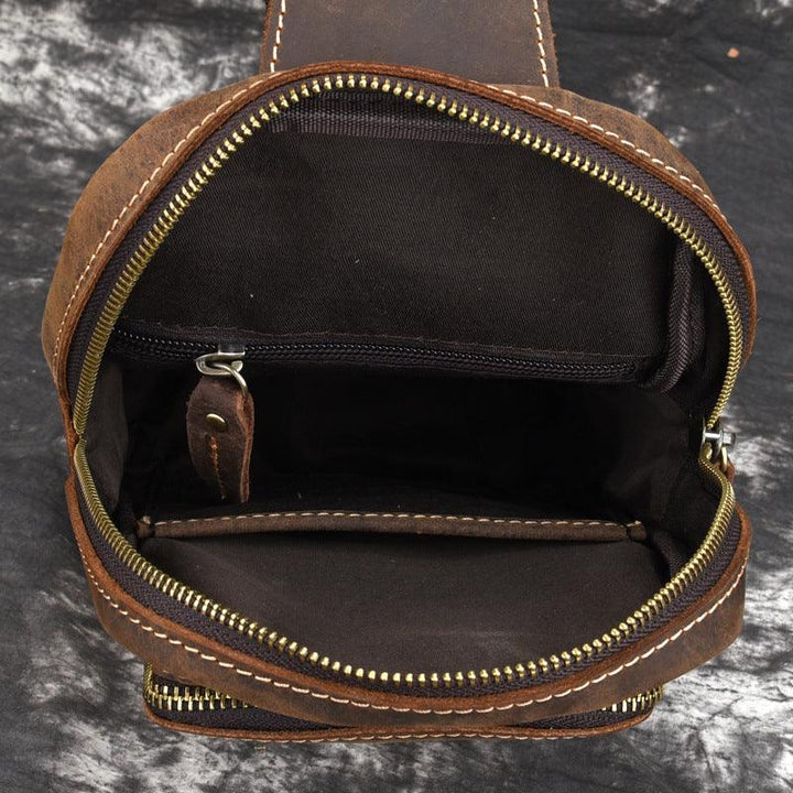 New Vintage Genuine Leather Men's Bag - Trendha