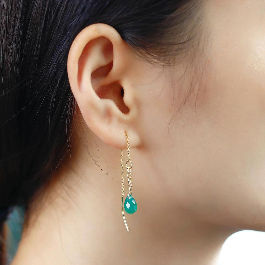 New Vintage Sterling Silver Earrings - Trendha