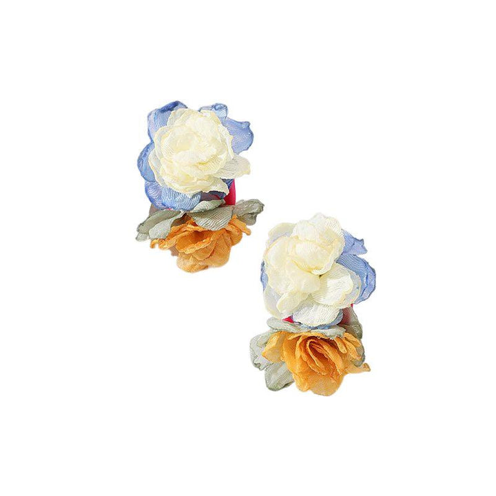 New Women's Handmade Flower Earrings - Trendha