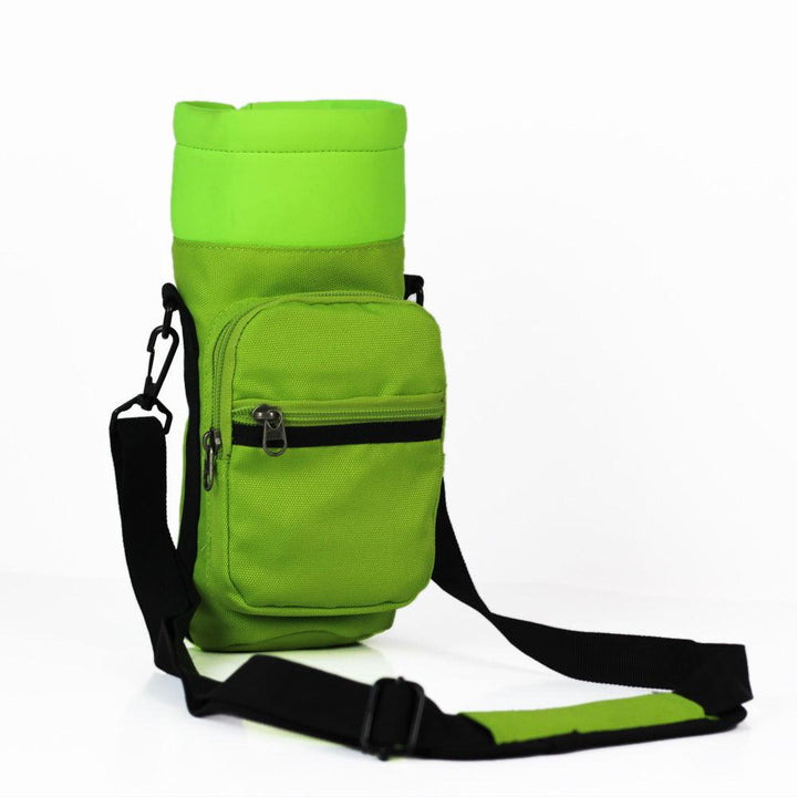 One Shoulder Adjustable Cross Body Thermos Cup Cover - Trendha