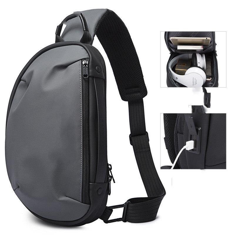 One Shoulder Chest Bag For Men's Casual Waterproof Crossbody - Trendha