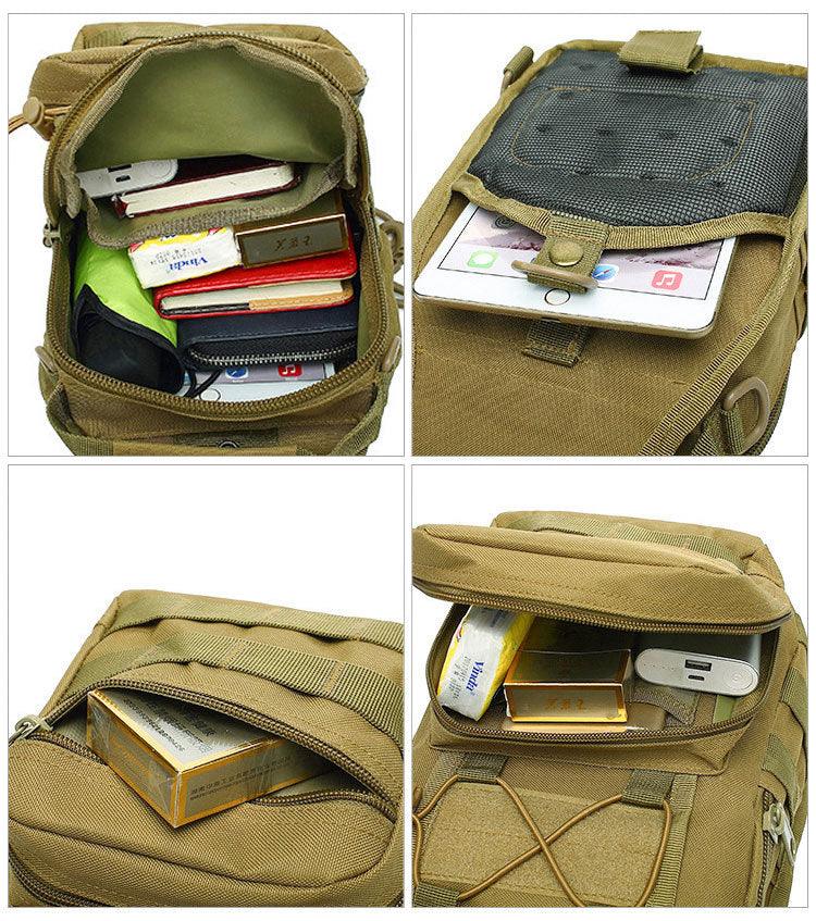Outdoor Military Camouflage High-capacity Waterproof Tactical Cross Body Shoulder Bag - Trendha