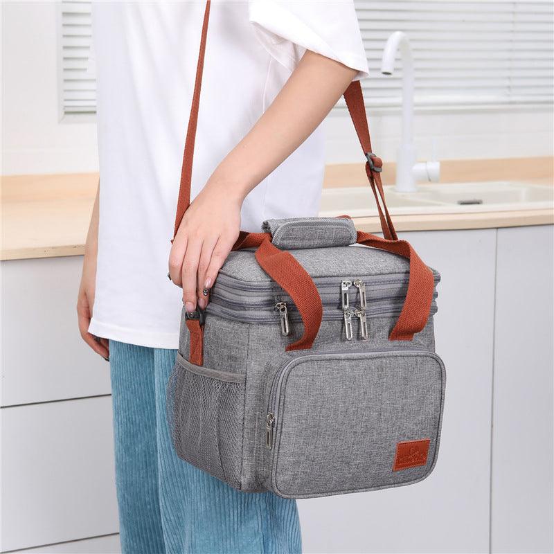 Outdoor Picnic Double Insulated Bento Bag - Trendha