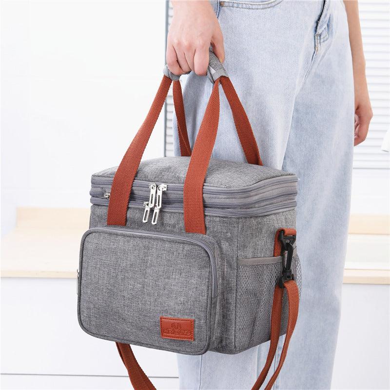 Outdoor Picnic Double Insulated Bento Bag - Trendha