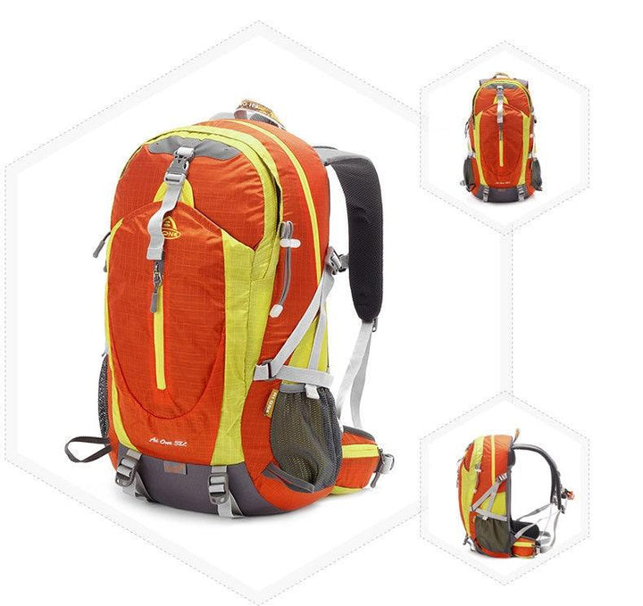 Outdoor Sports Mountaineering Hiking Leisure Travel Nylon Backpack - Trendha
