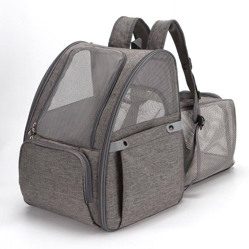 Oxford Cloth Breathable Foldable Pet Backpack - Trendha