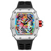Color: Black with silver shell