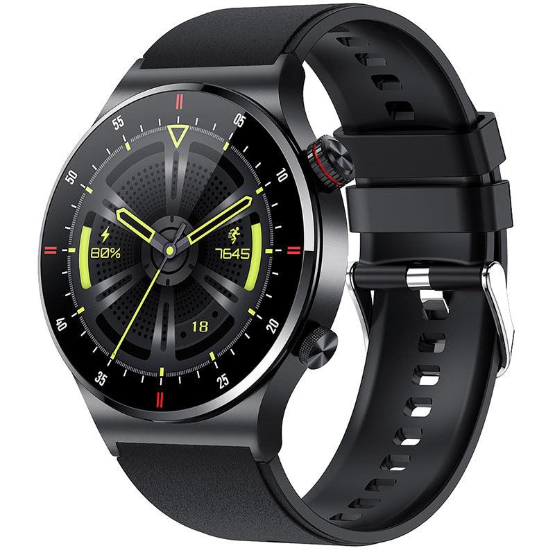 QW33 Smart Watch Heart Rate Blood Pressure Blood Oxygen Controlled By Music Photo Step Counting Bluetooth Calling Smart Watch - Trendha
