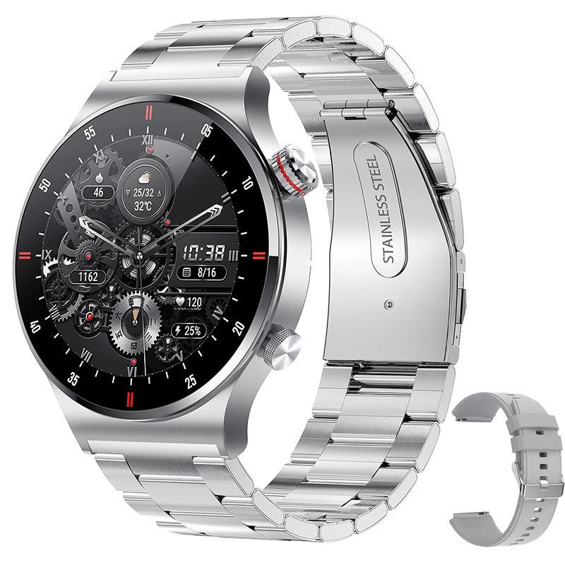 QW33 Smart Watch Heart Rate Blood Pressure Blood Oxygen Controlled By Music Photo Step Counting Bluetooth Calling Smart Watch - Trendha