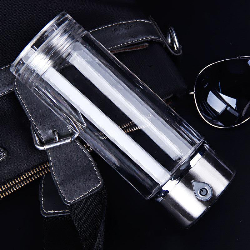 Rechargeable negative ion hydrogen rich water cup - Trendha