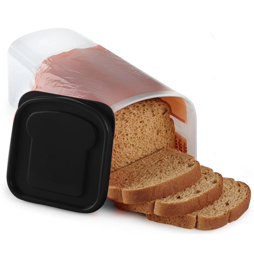 Rectangular Bread Box With Handle Translucent Cake Container Packaging Box Storage Case For Dry Foods Loaf Cake Keeper - Trendha
