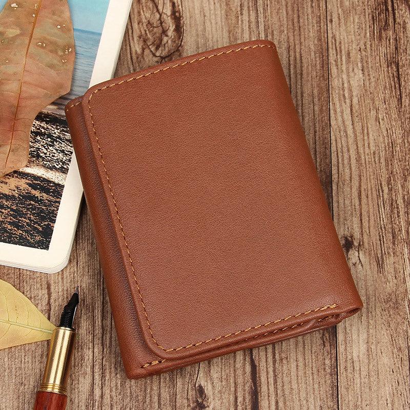 Retro Fashion Anti Scanning Leather Wallet - Trendha