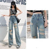 Color: Blue Cropped