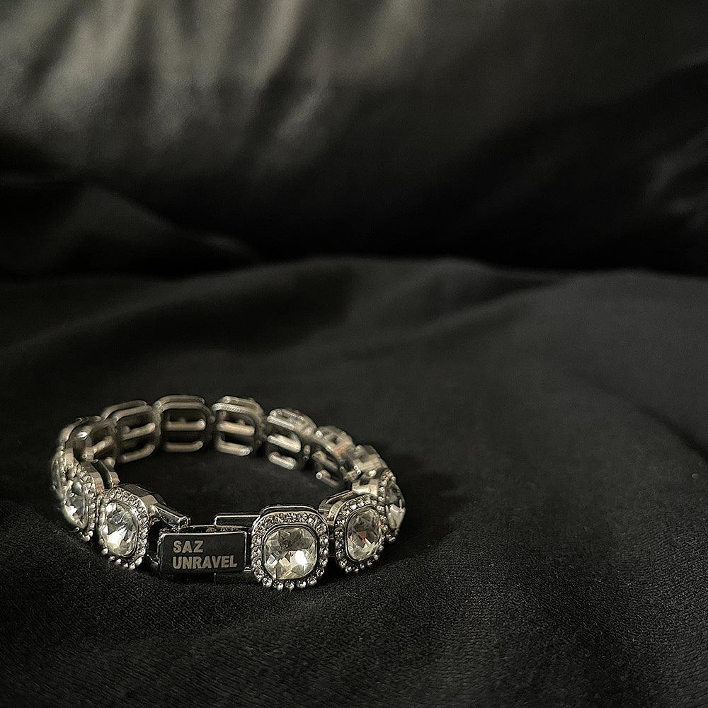 Rock Sugar Diamond Bracelet Male - Trendha