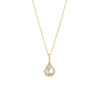 Color: Golden hair crystal pendant