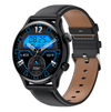 Color: Black leather strap