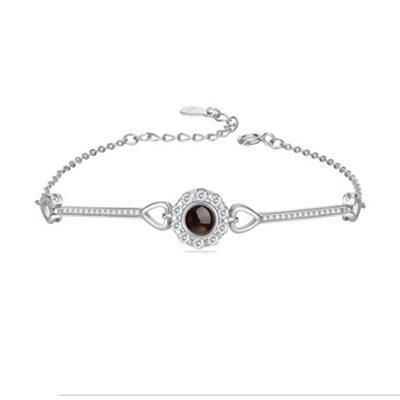 S925 Sterling Silver Angel's Eye Bracelet - Trendha