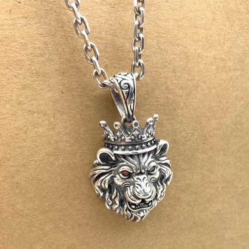 S925 Sterling Silver Fashion Dominant Men's Pendant - Trendha