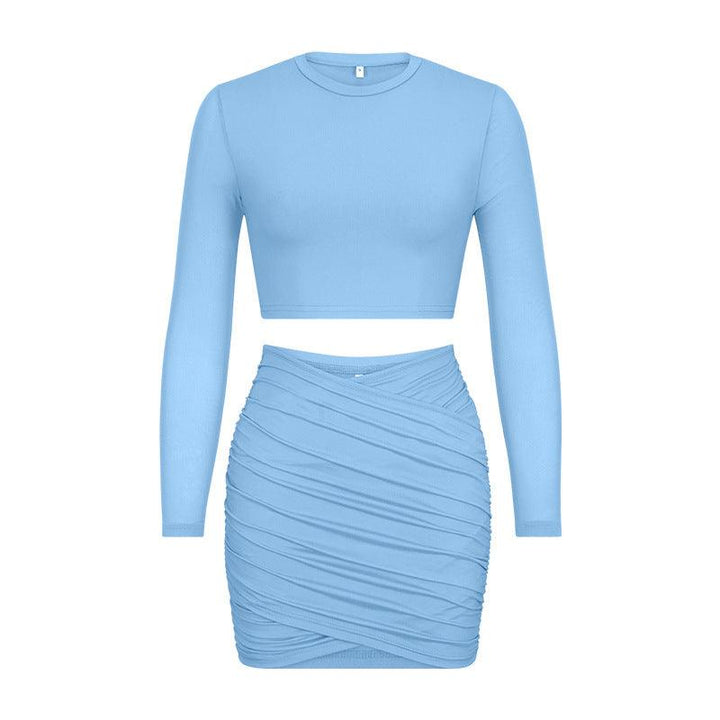 Sheath Skirt Casual Two-piece Suit - Trendha