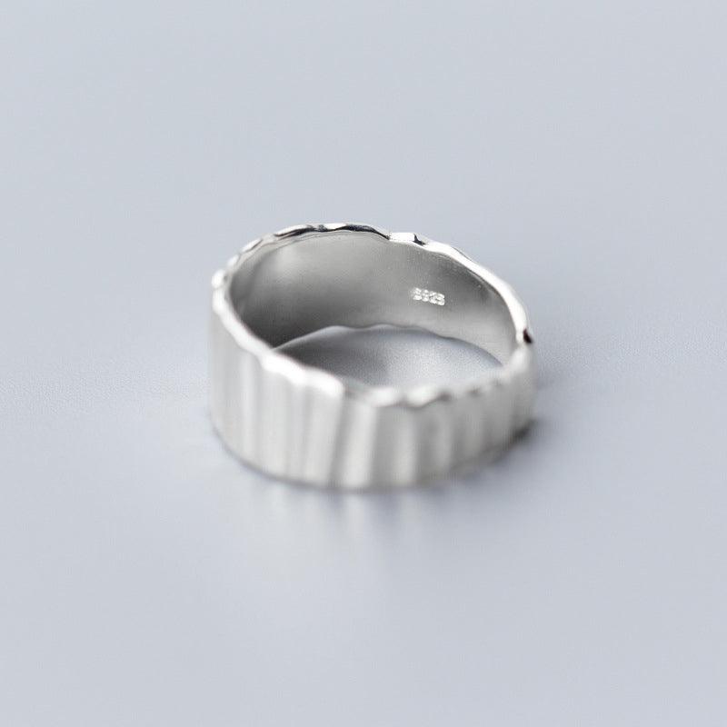Silver Ring Female Japanese Korean Style Simple - Trendha