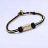 Color: Black gold thread