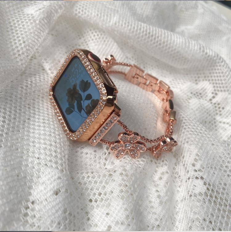 Simple And Creative Metal Diamond Strap - Trendha