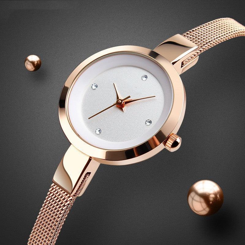 Simple And Slim Korean Version Of Business And Leisure Women's Watch - Trendha
