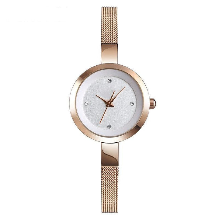 Simple And Slim Korean Version Of Business And Leisure Women's Watch - Trendha