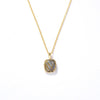 Color: Golden elongated stone