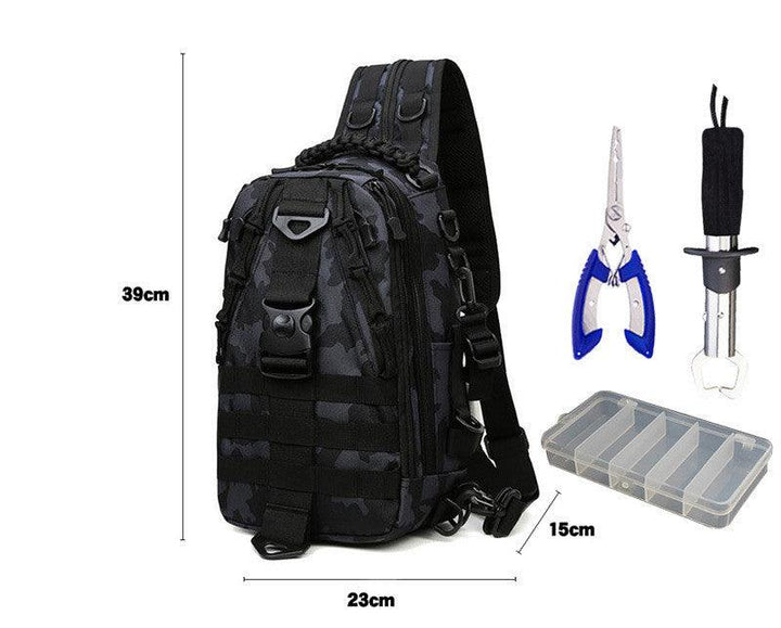 Single Shoulder Lure Bag Messenger Multifunctional - Trendha
