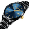 Color: Blue bottom black border