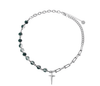style: Mangxing Bead Splice Necklace