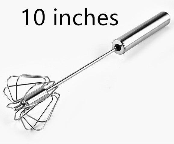 Stainless Steel Semi Automatic Egg Beater Kitchen Tools Hand Held - Trendha
