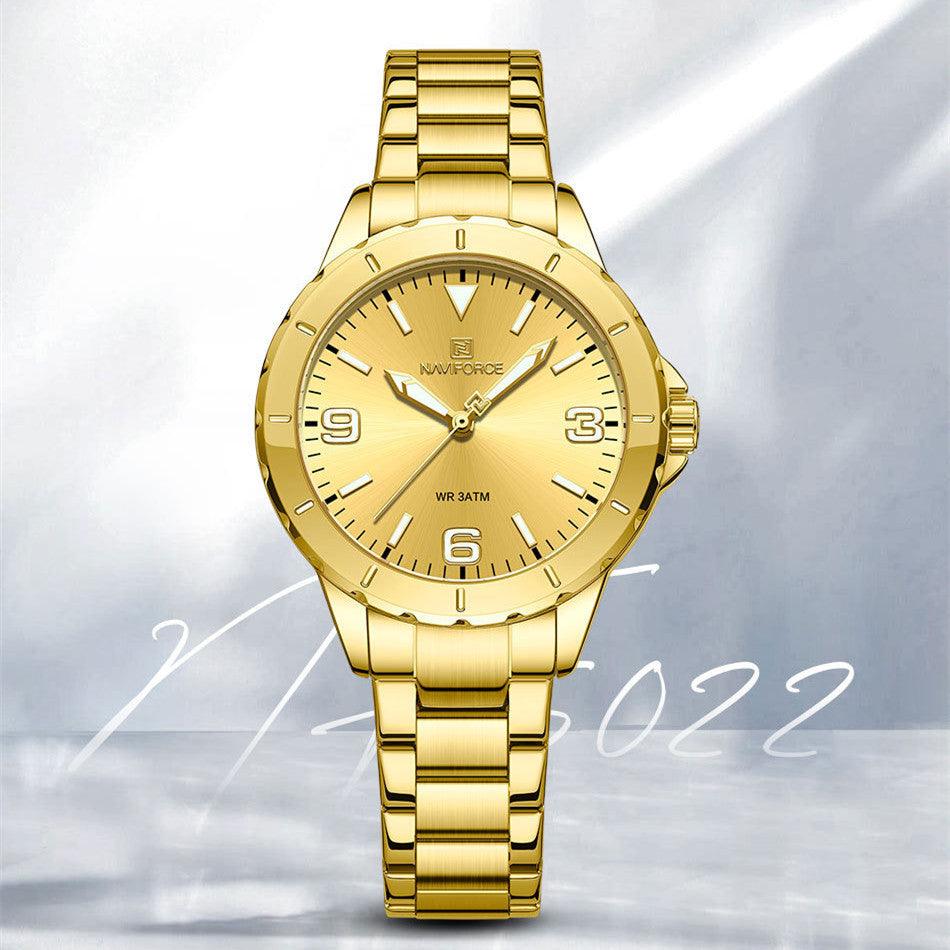 Steel Band Watch Is Fashionable And Waterproof - Trendha